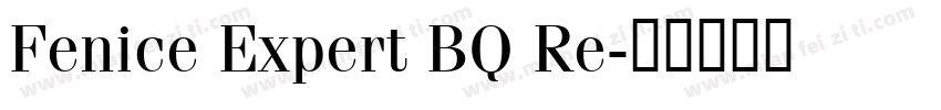 Fenice Expert BQ Re字体转换